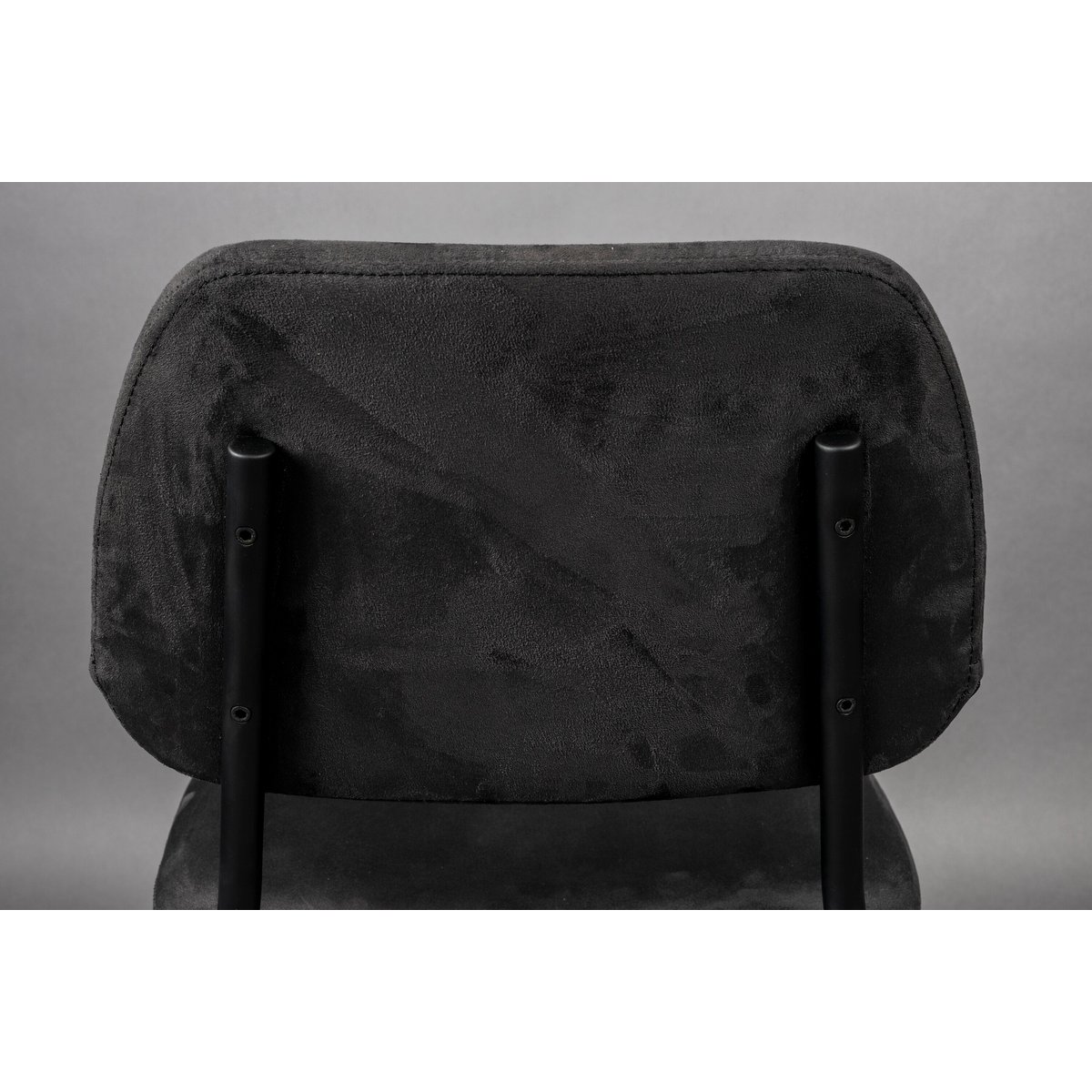 Chaise en tissu DARBY noir, DUTCHBONE
