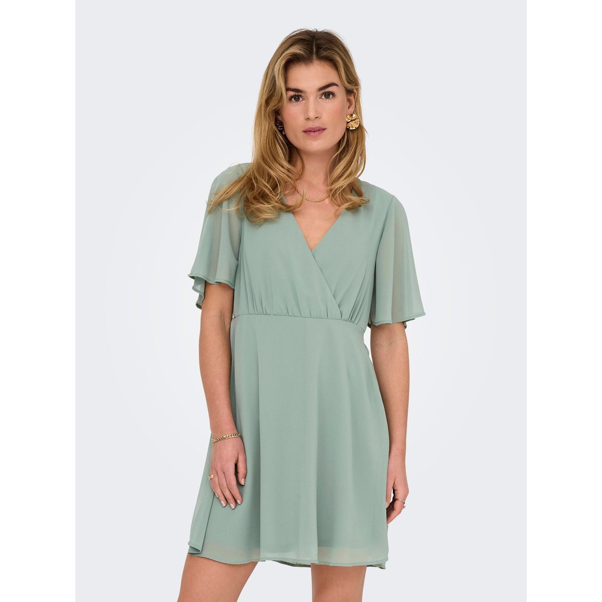 Robe chinois green, ONLY