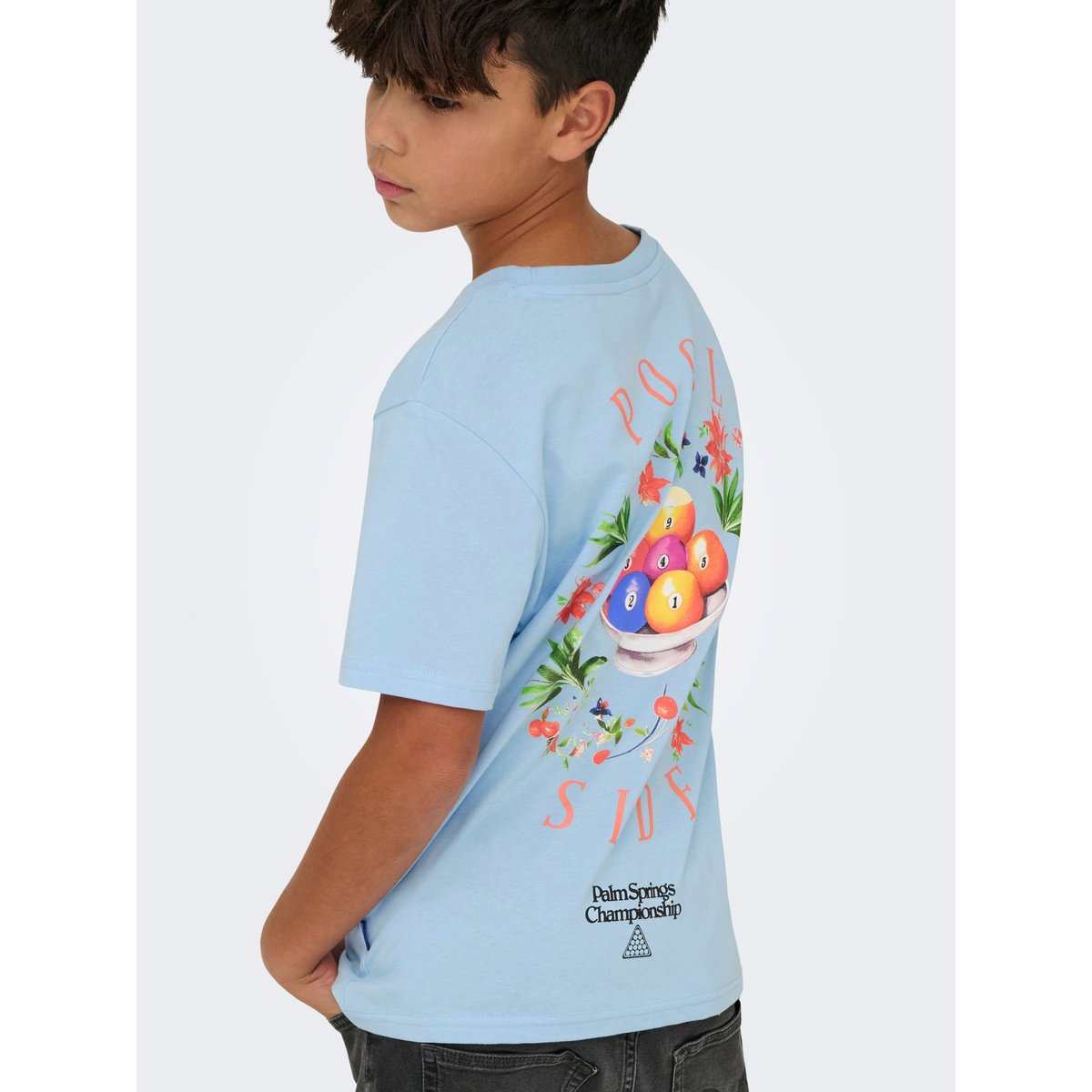 T-Shirt cerulean, ONLY & SONS JUNIOR