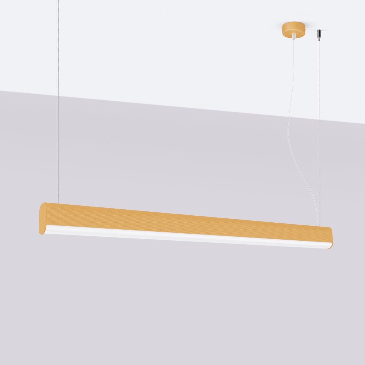 Suspension Aluminium Doré LED 1 Farge doré, EDEN