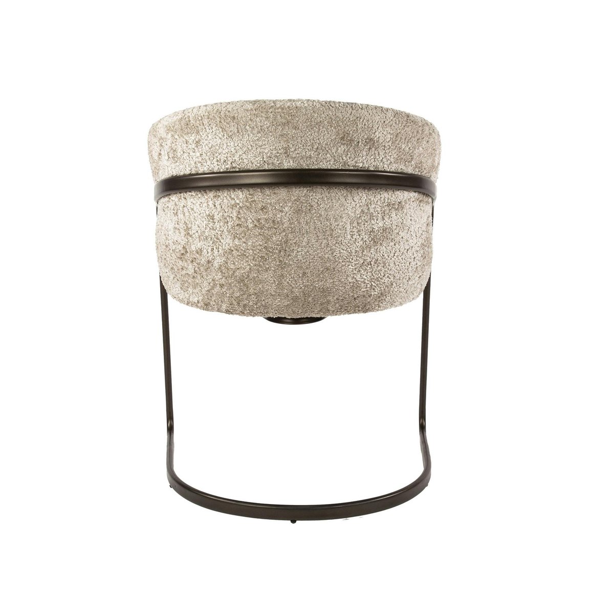 Fauteuil de table pied luge (lot de 2) ASCOLI beige, PIER IMPORT