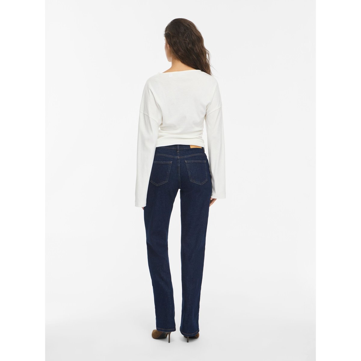 Jean Droit bleu - dark blue denim1, NOISY MAY