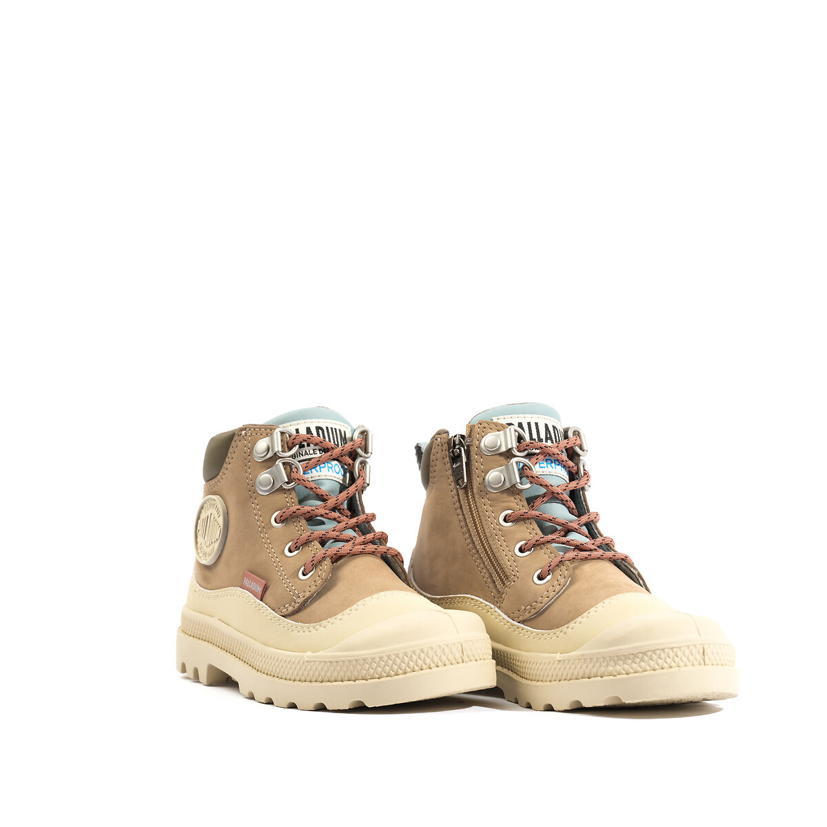 Bottines Pampa Hi Cuff HKR beige rosé, PALLADIUM
