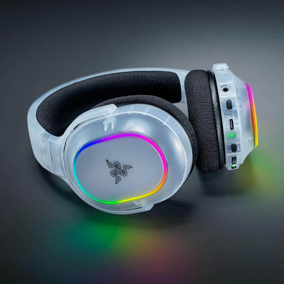 Casque gamer BARRACUDA X CHROMA PHANTOM WHITE ED couleur unique, RAZER