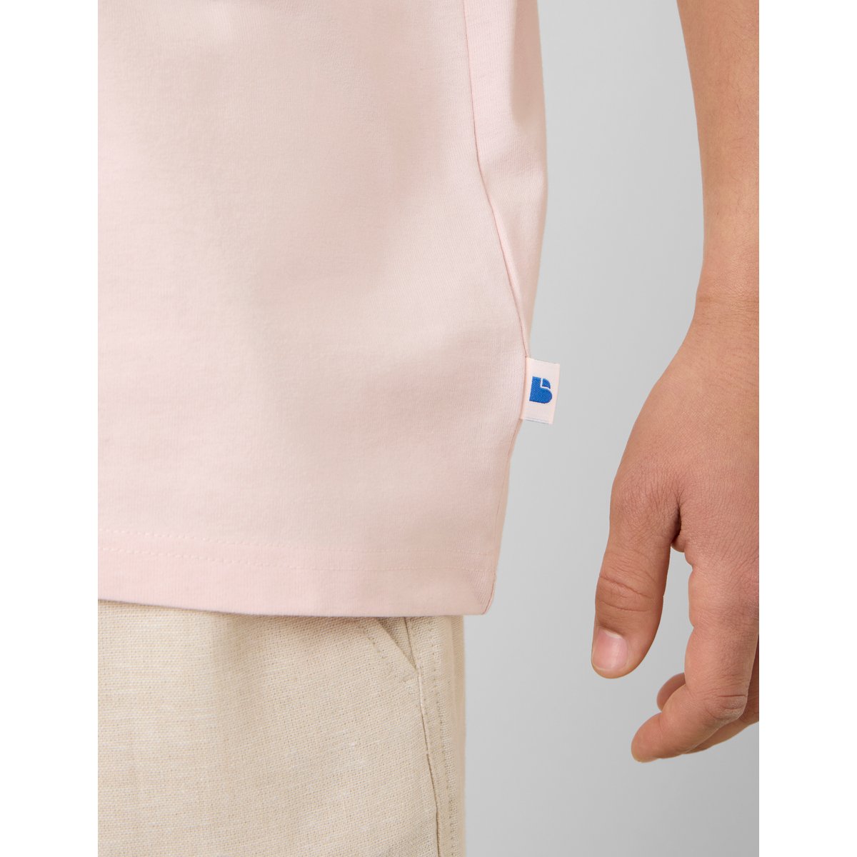 T-shirt animation devant/dos rose, BZB