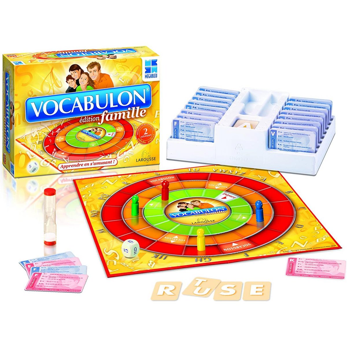 Vocabulon Famille couleur unique, MEGABLEU