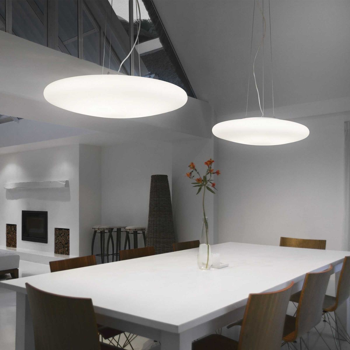 Suspension    SMARTIES blanc, IDEAL LUX
