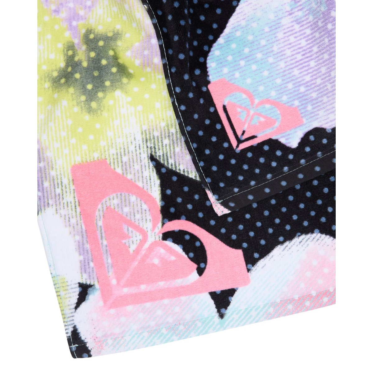 Serviette INTO THE SUN. noir anthracite im fleur real, ROXY