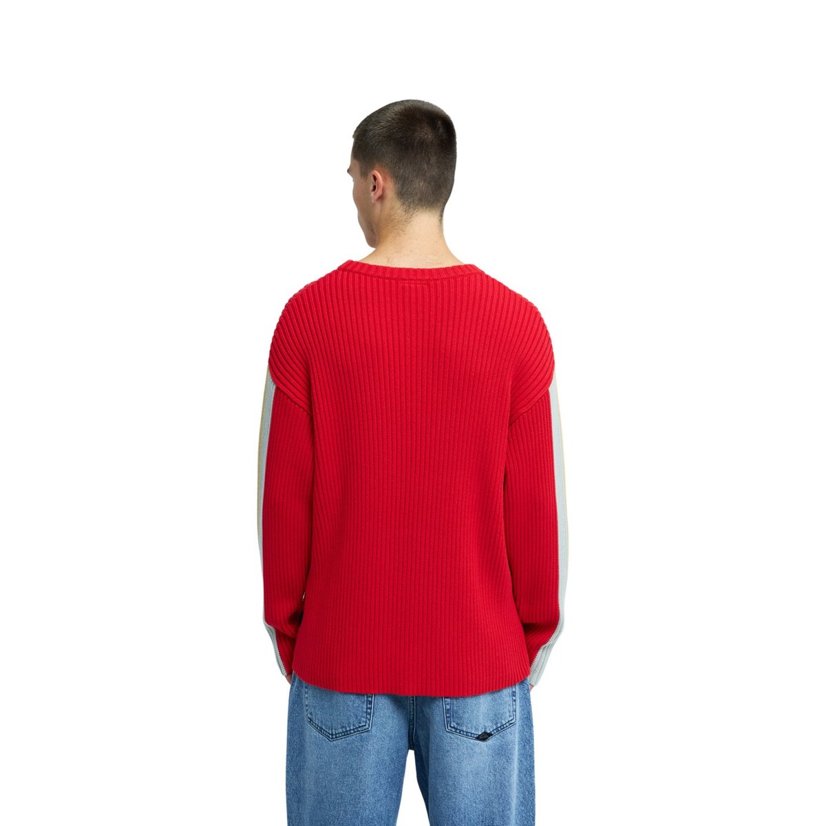 Pull YG SCRIMBLER rouge salsa, QUIKSILVER