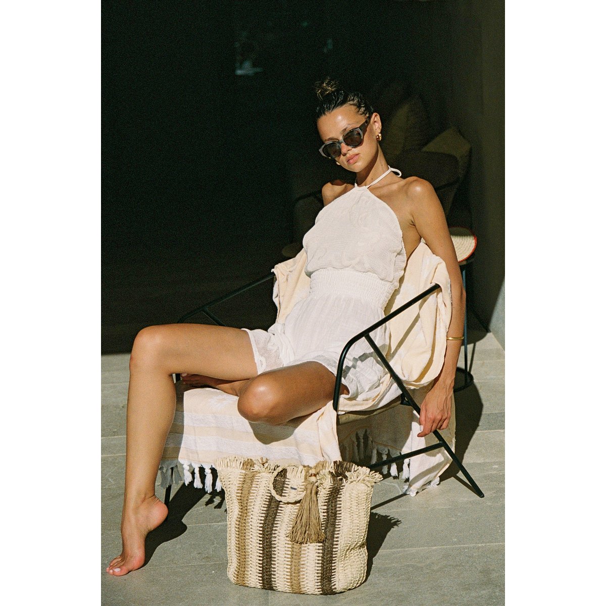 Robe beachwear Thalyae - BOATDAY ecru, BANANA MOON