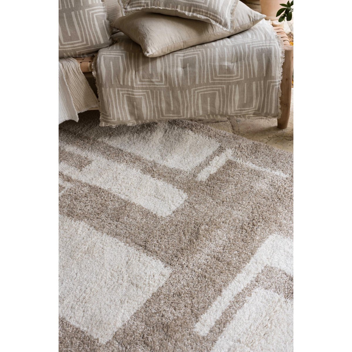 Tapis Nesma naturel, VIVARAISE