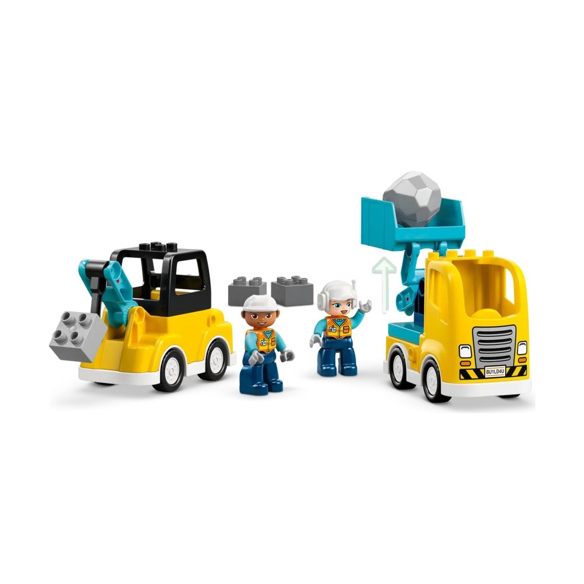 LEGO Duplo - Les véhicules de chantier 3-en-1 - 10475 multicolore, LEGO