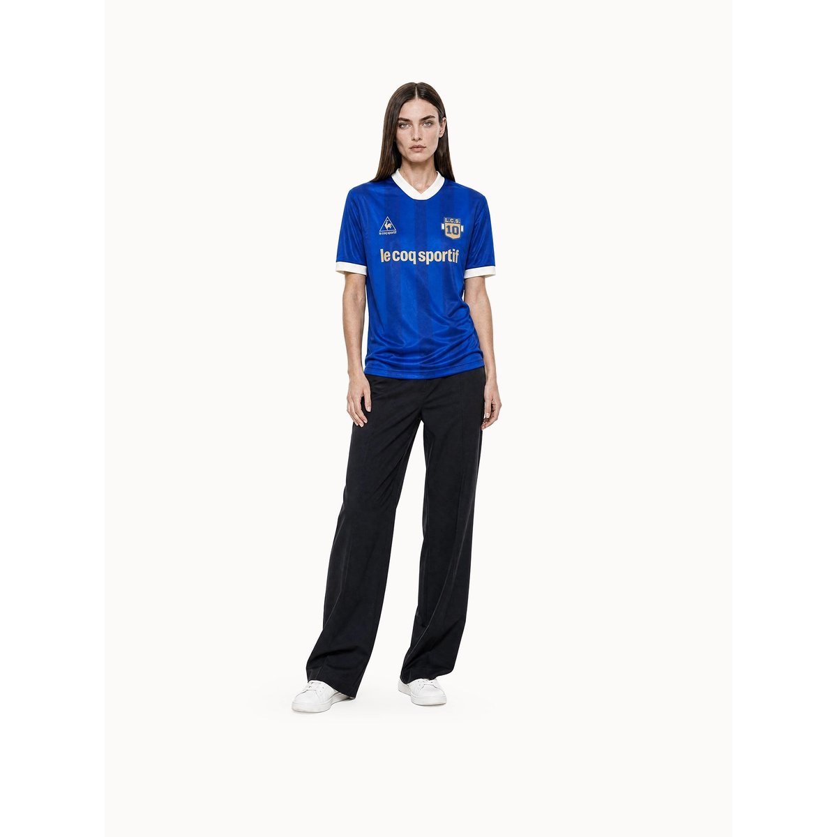 Maillot de foot relax Le Coq Sportif x Maradona LCS CUP bluing/bluing intense, LE COQ SPORTIF
