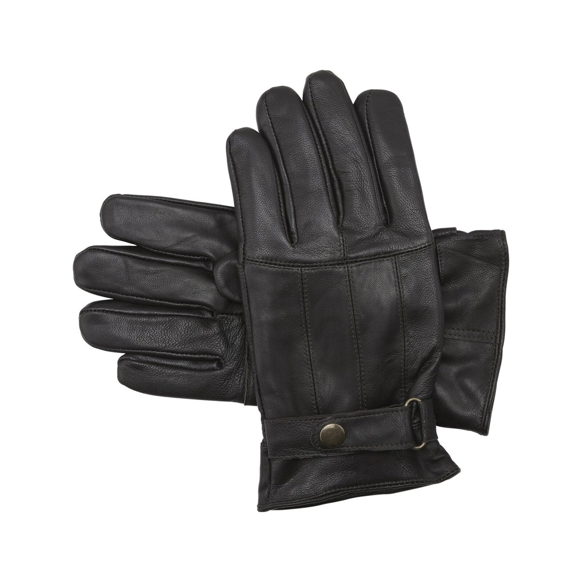 Gants en cuir ULVSEN marron, JAN VANDERSTORM