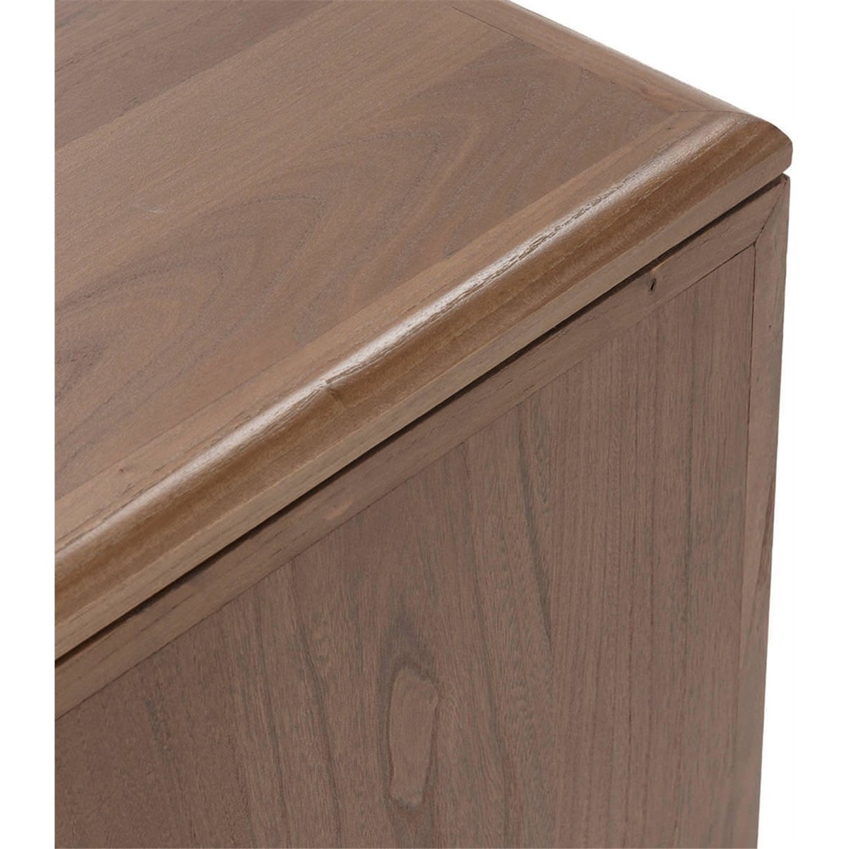 Buffet en bois d'orme massif noyer et noir, RECOLLECTION