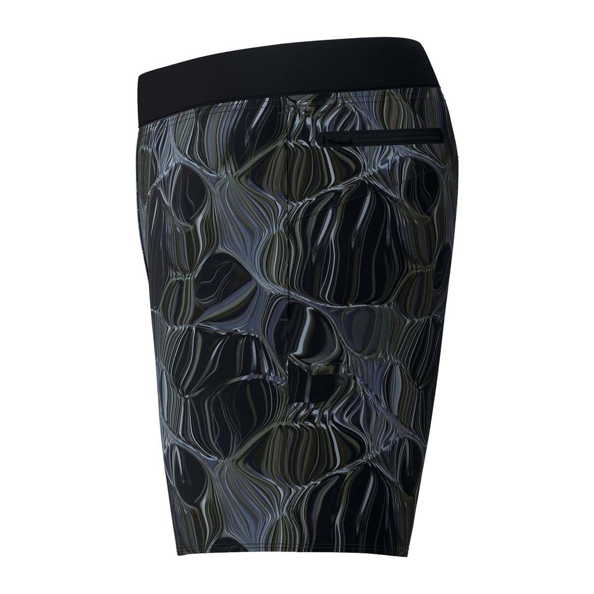 Short de bain motif/style abstrait LOOKOUT gris, SPEEDO