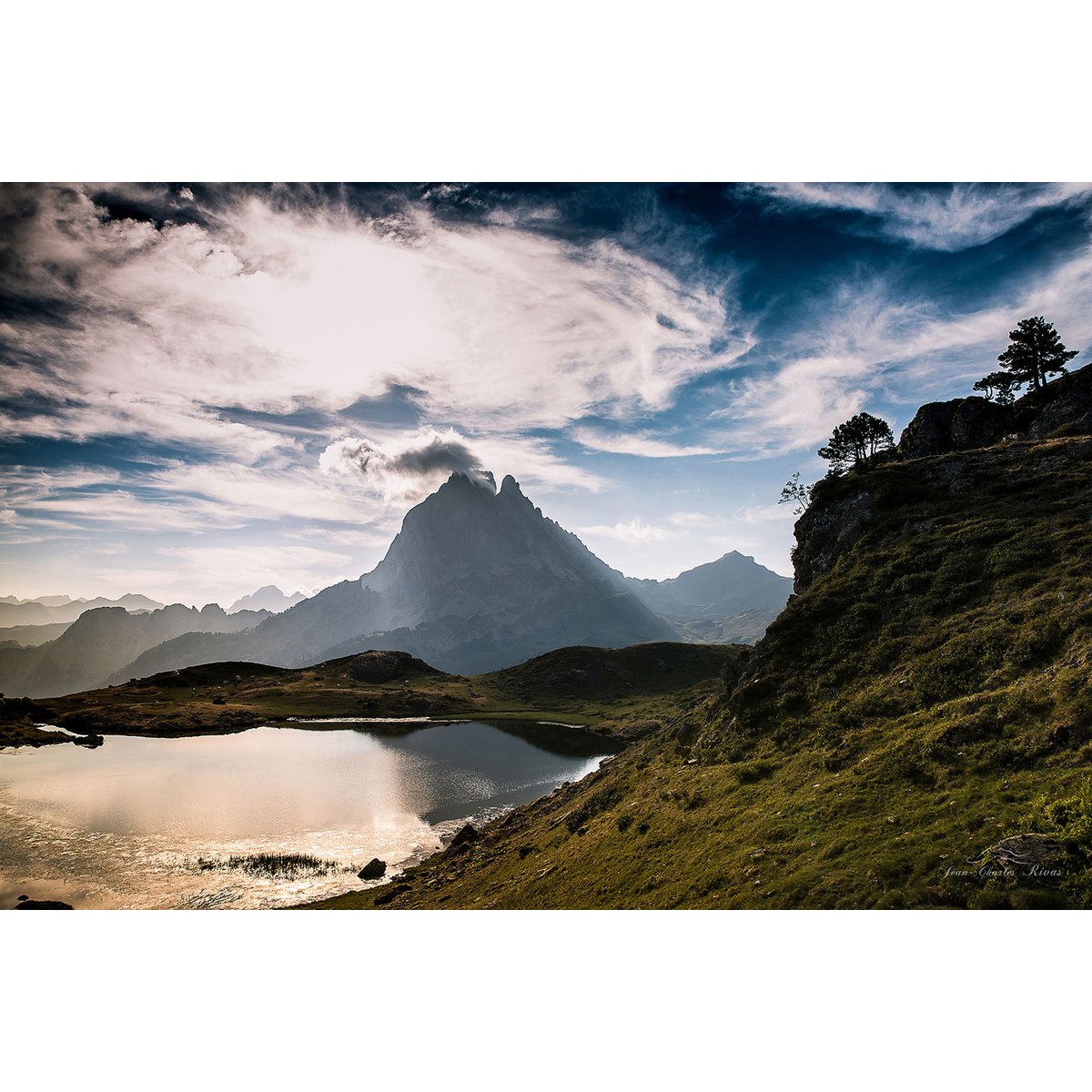 Tableau vallée d'ossau tableau alu dibond, HEXOA