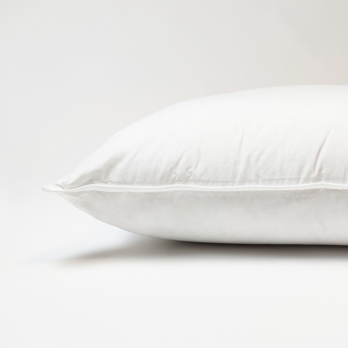Oreiller MEDIUM 70% Duvet - 3 compartiments - Coton - Auguste blanc, WAKE ME GREEN