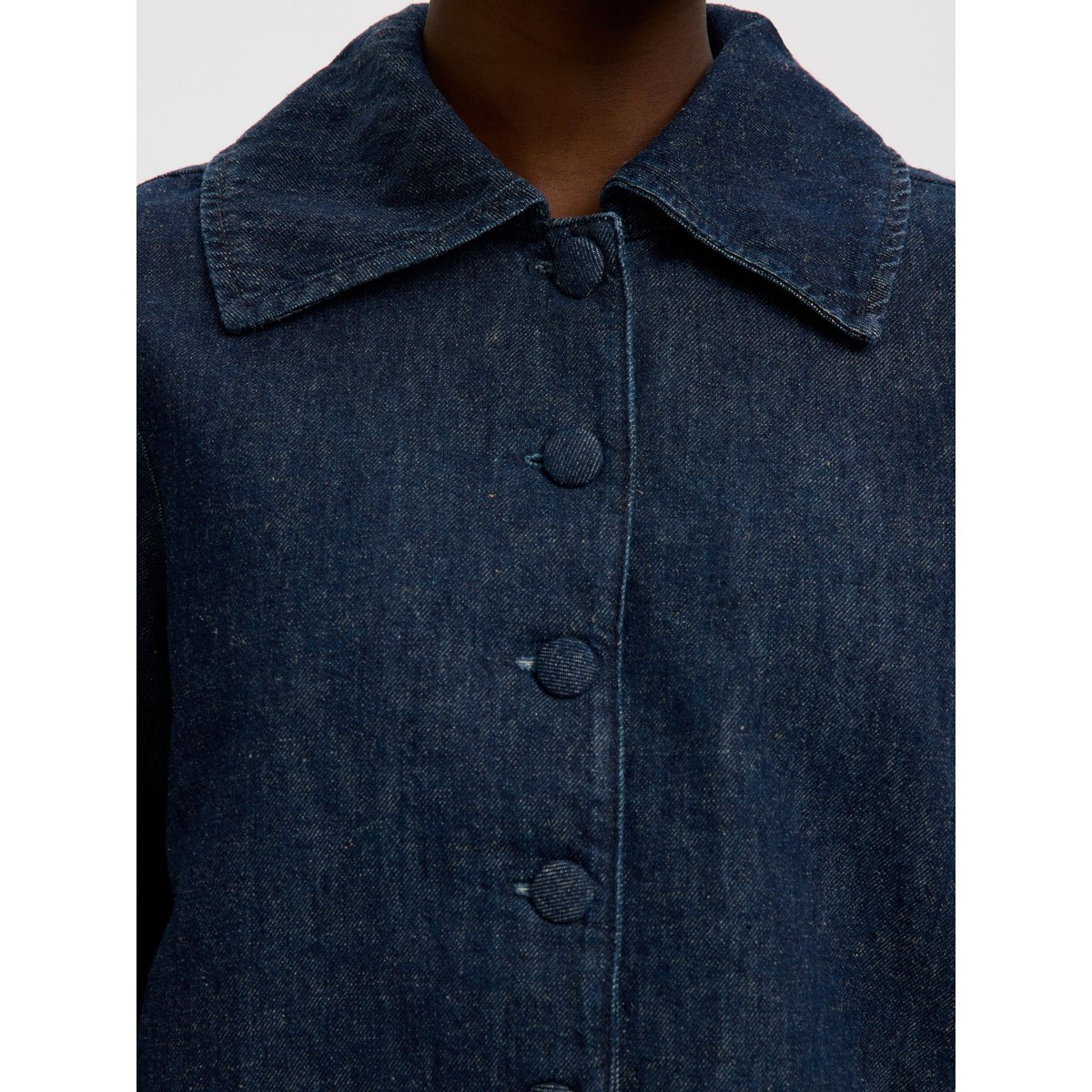 Veste En Jean dark blue denim, SELECTED