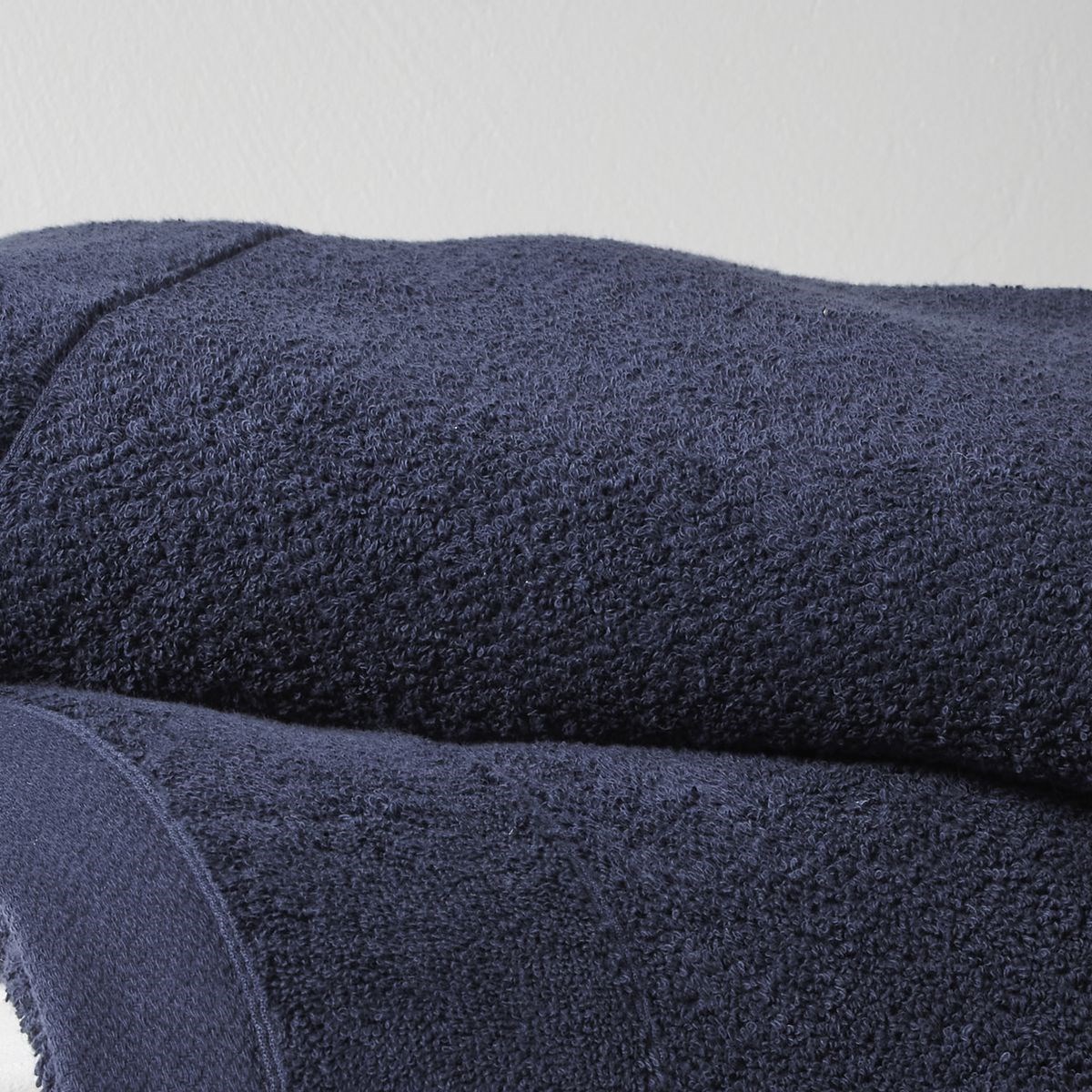 Drap de bain uni BIO ORGANIC bleu marine, TODAY