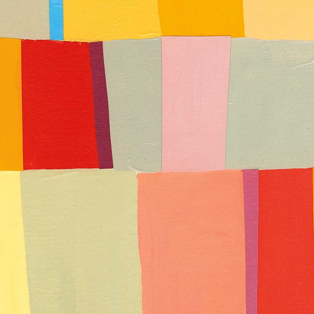 Tableau color square tableau alu dibond, HEXOA