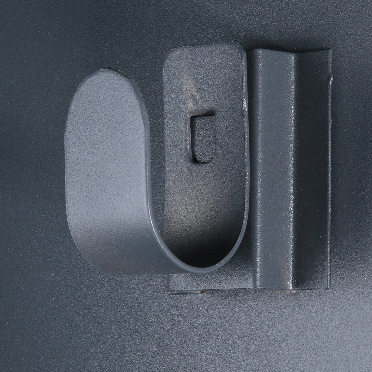 Armoire/Vestiaire 3 portes métal acier chêne Hiba gris anthracite, LA REDOUTE INTERIEURS