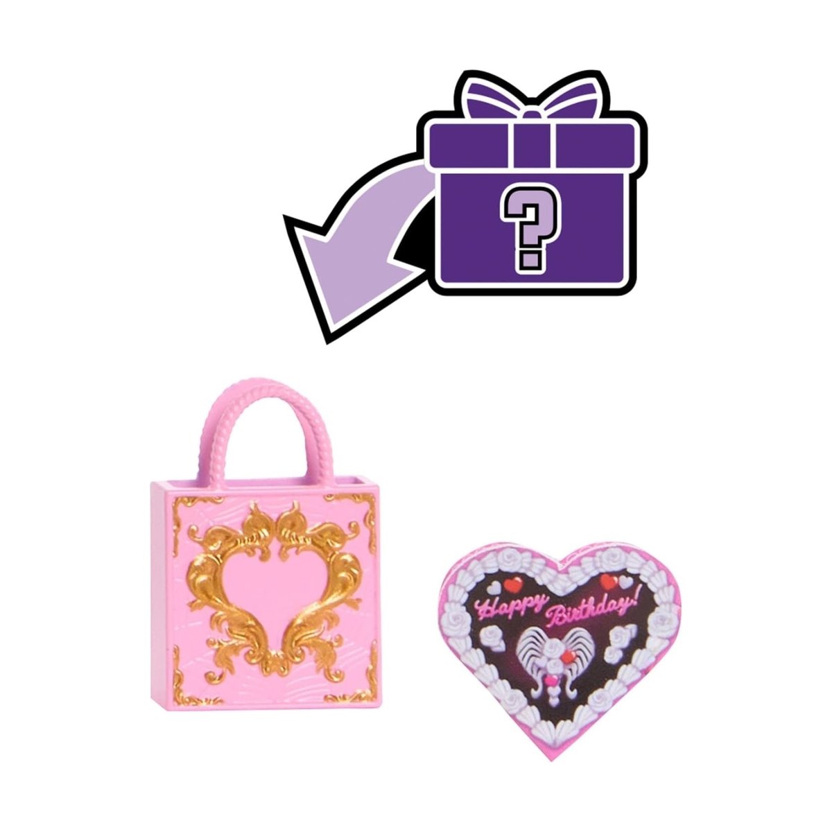 Monster High - Poupée Cupid Asteria monstrueux rose, MATTEL