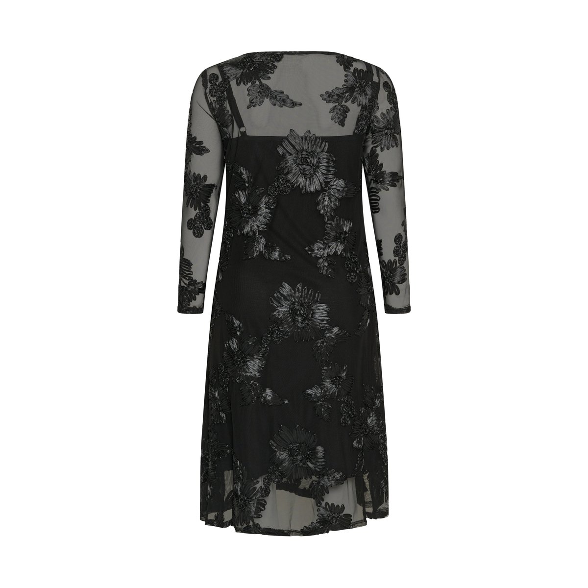 Robe noir black deep, KAFFE CURVE
