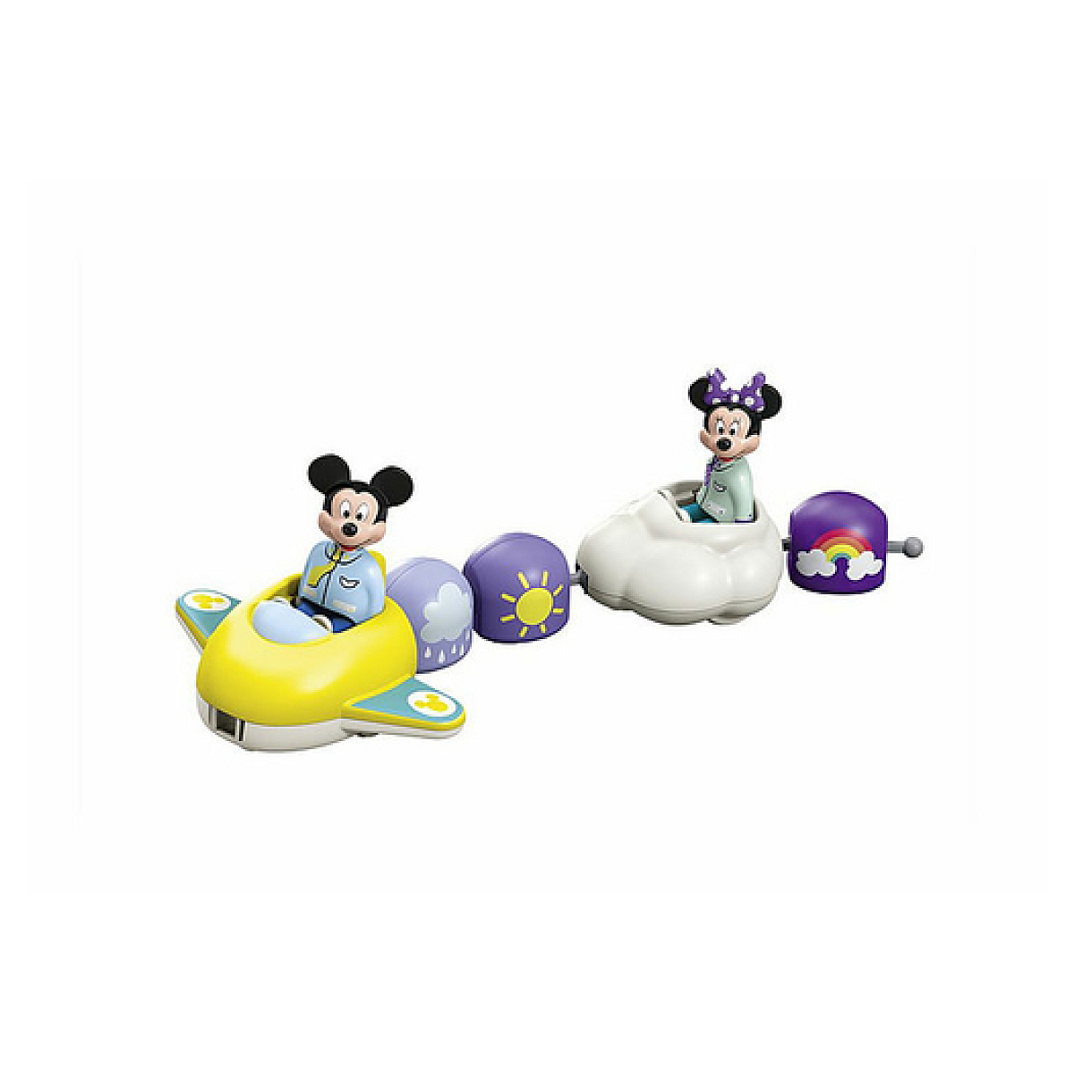 71697 - Train nuage  Mickey Minnie couleur unique, PLAYMOBIL