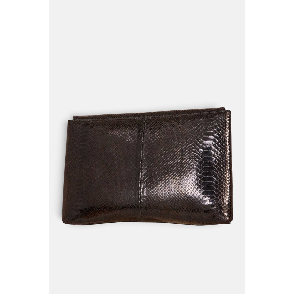 Pochette en cuir LEON noir, Maison 123