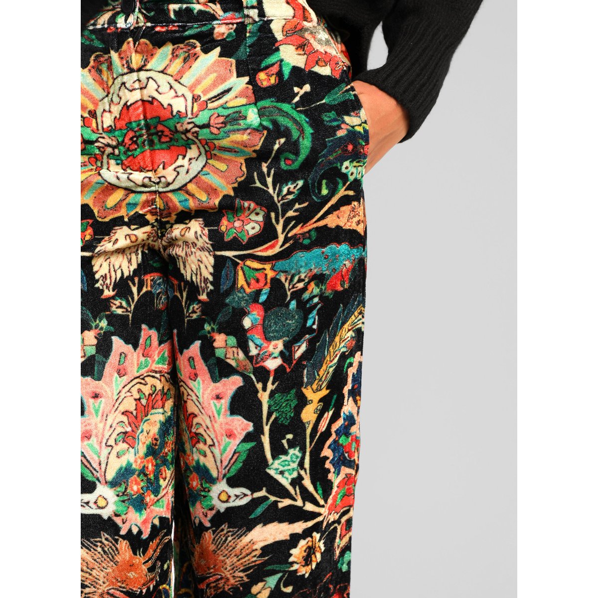 Pantalon ROSSYLA aubussy noir, AN'GE