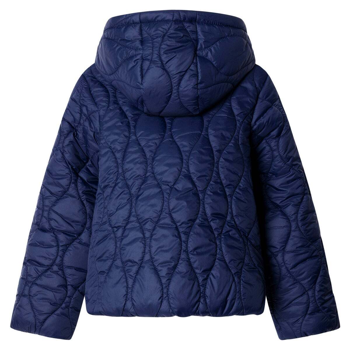 Doudoune Matelassée Avec Capuche marine, PEPE JEANS