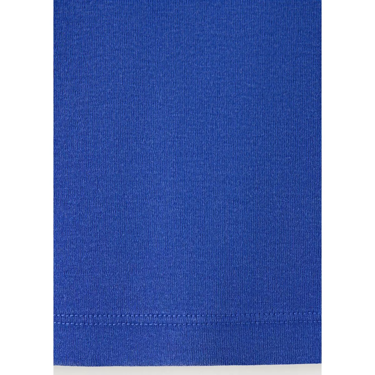 T-shirt coton manches longues bleu électrique, MANGO TEEN