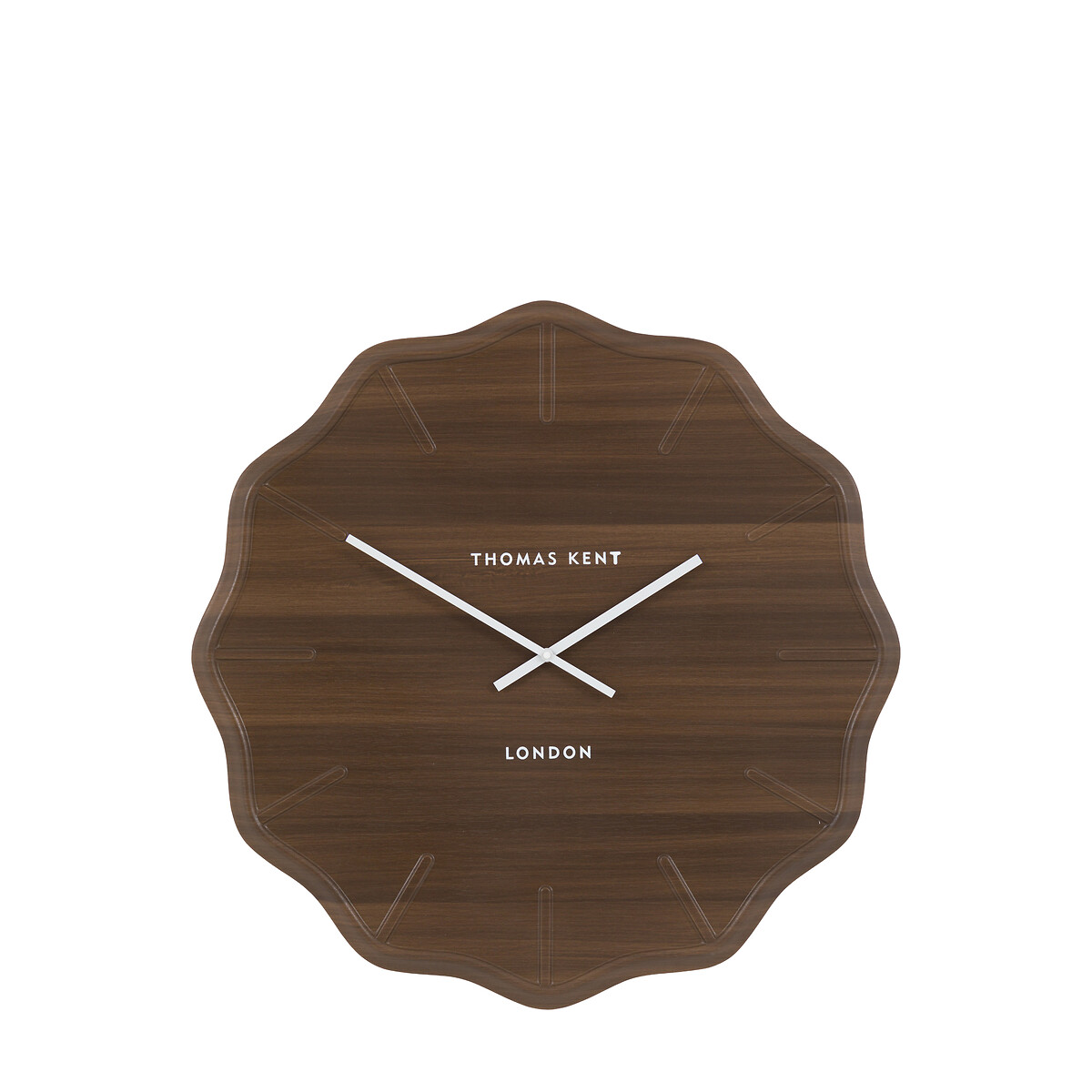 Harley 28" Oversized Wall Clock dark wood, THOMAS KENT