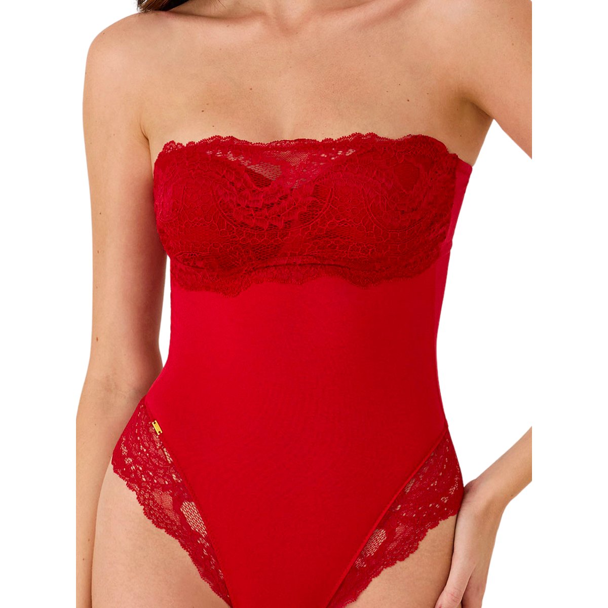 Body bustier brésilien RENATTA rouge, SELMARK
