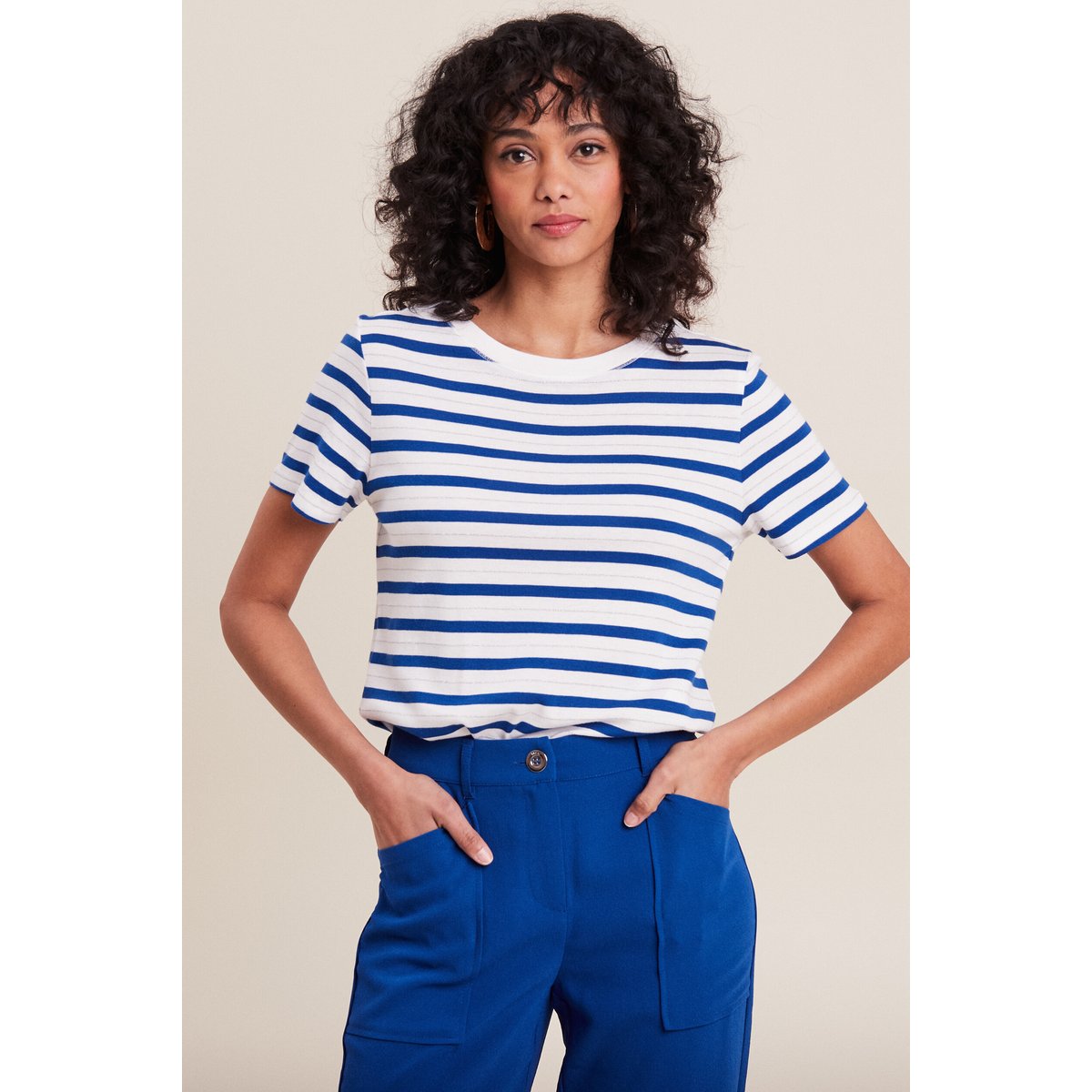 T-shirt manches courtes bleu, BREAL