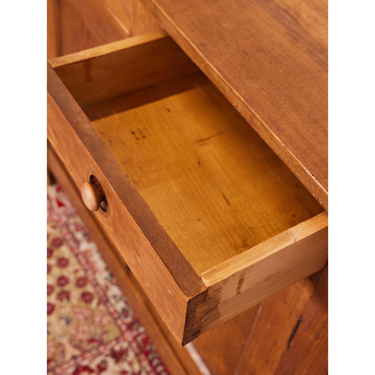 Buffet en bois massif Gilbert N°1721 - Bon état bois foncé, DEBONGOUT