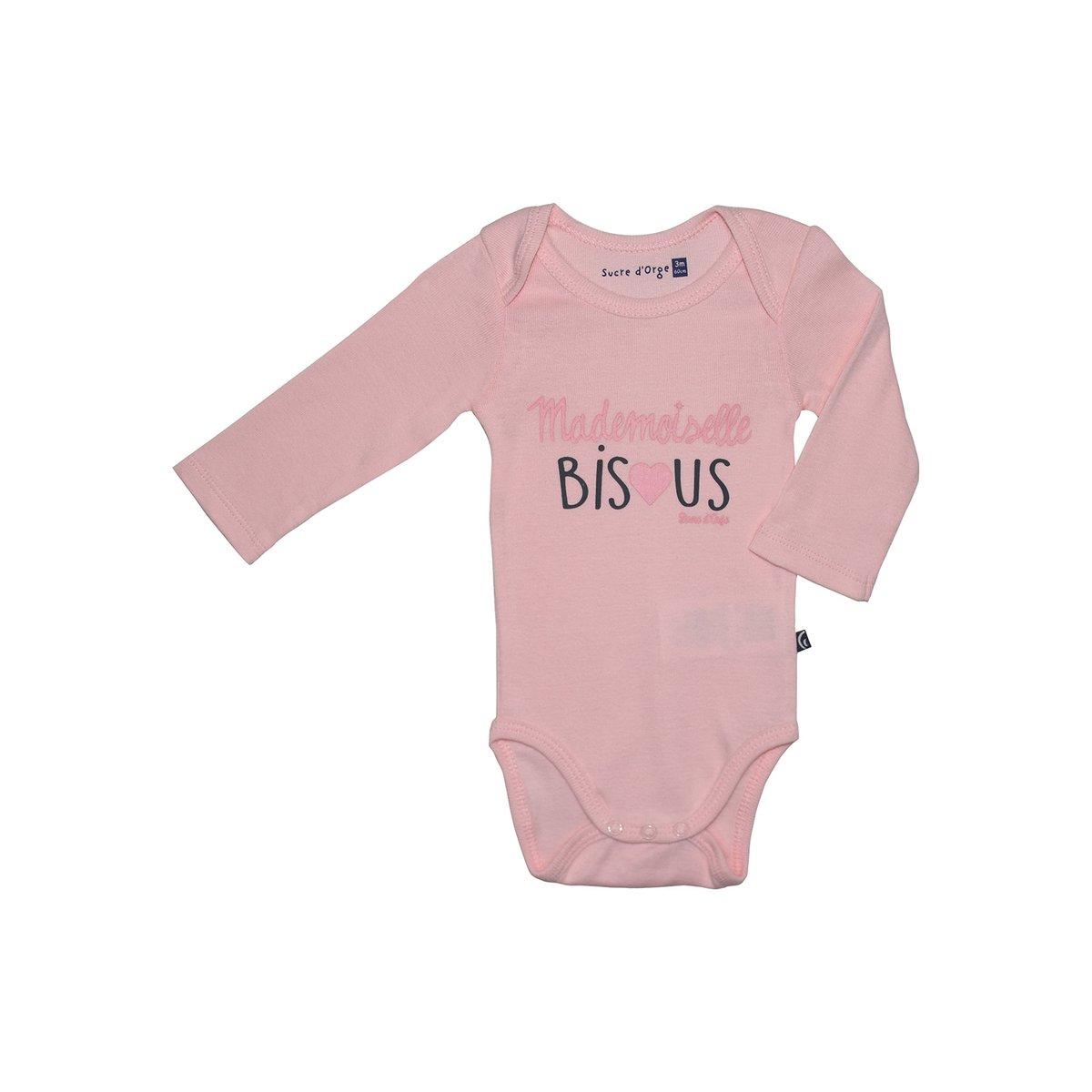 Lot 3 bodies bebe fille faye rose, SUCRE D'ORGE