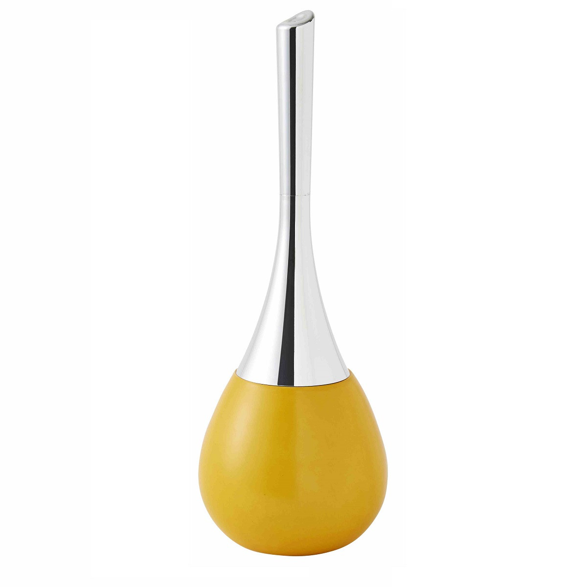 Brosse WC en porcelaine GOUTTE jaune, GUY LEVASSEUR