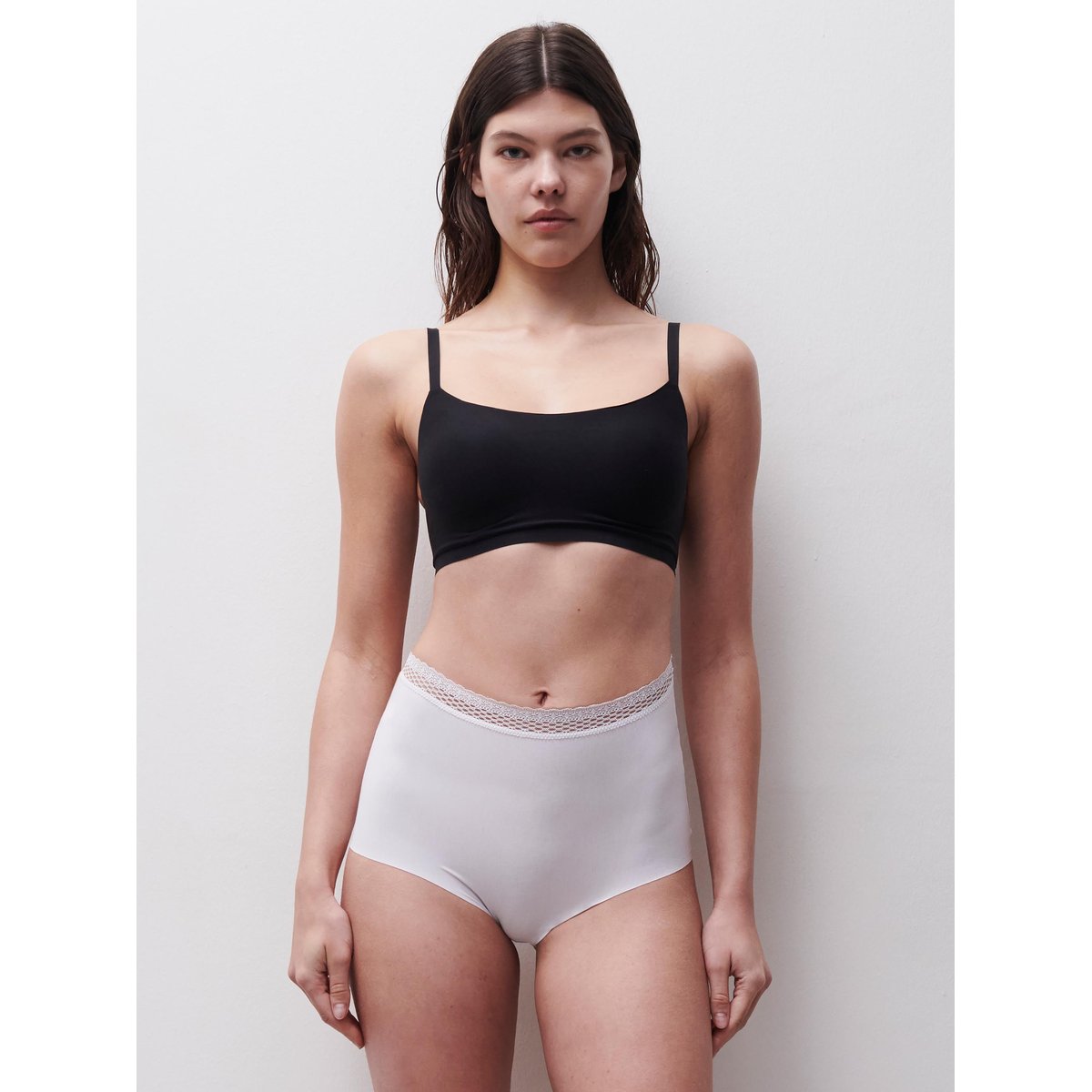 Culotte taille haute COZY CHIC blanc, CHANTELLE