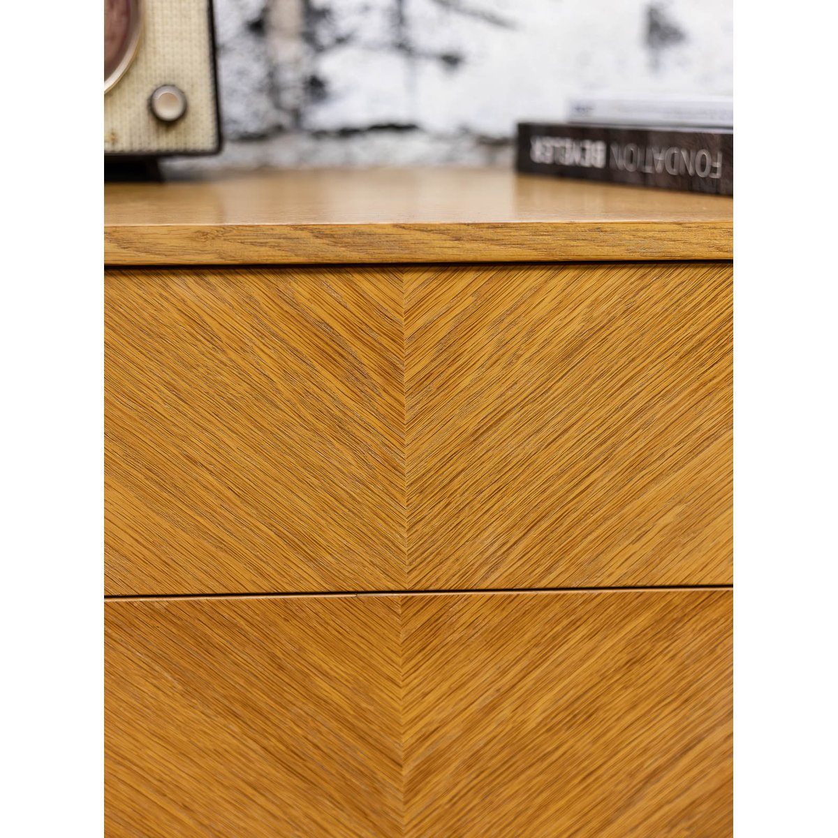 Superbe commode scandinave Olga N°1131 - Bon état bois clair, DEBONGOUT