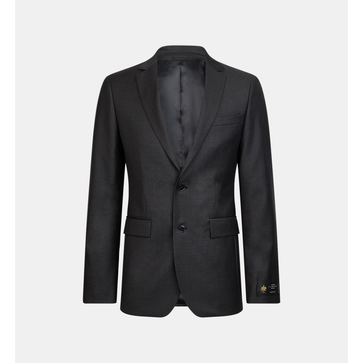 Veste costume droite bader cerruti laine gris foncé, COMPTOIR GL