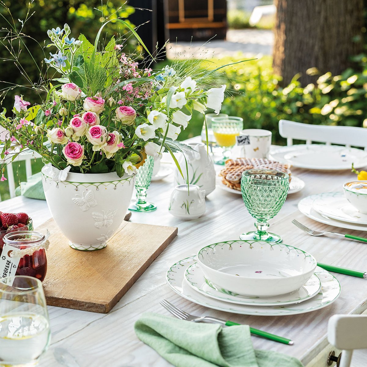 Assiette Calotte COLOURFUL SPRING vert, VILLEROY & BOCH