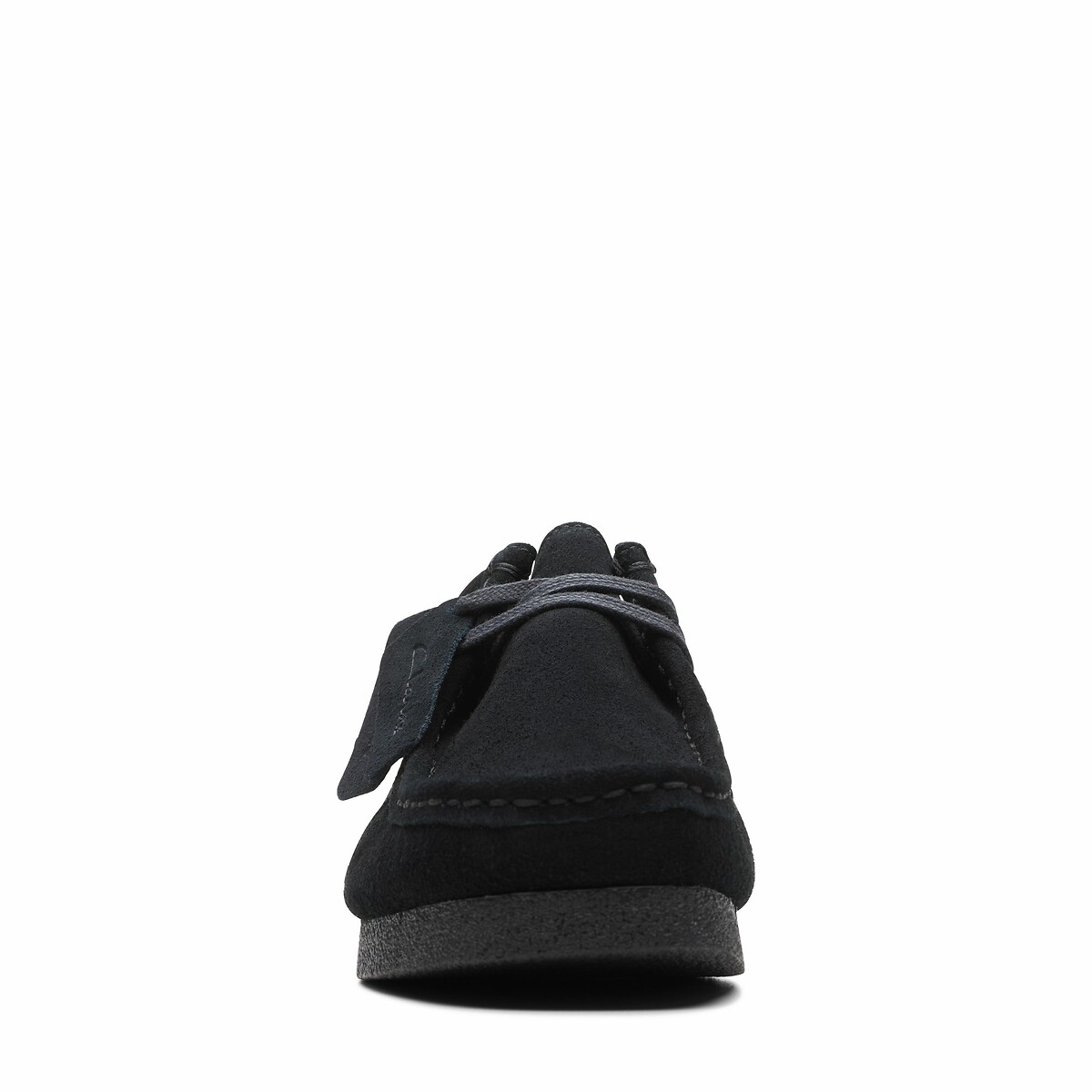 Derby Wallabee in pelle scamosciata nero , CLARKS
