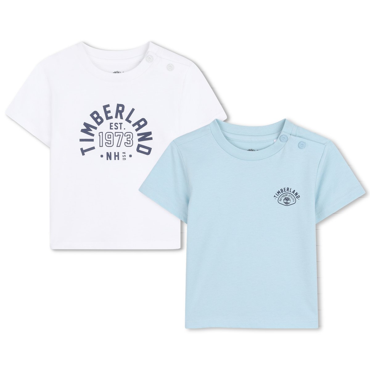 Lot de deux t-shirts nuage, TIMBERLAND