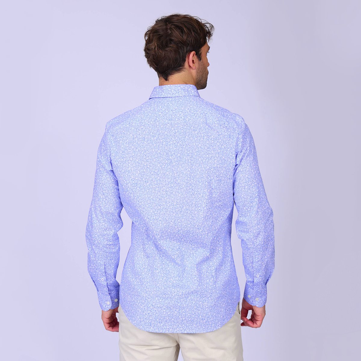 Chemise Garren bleu, MISE AU GREEN