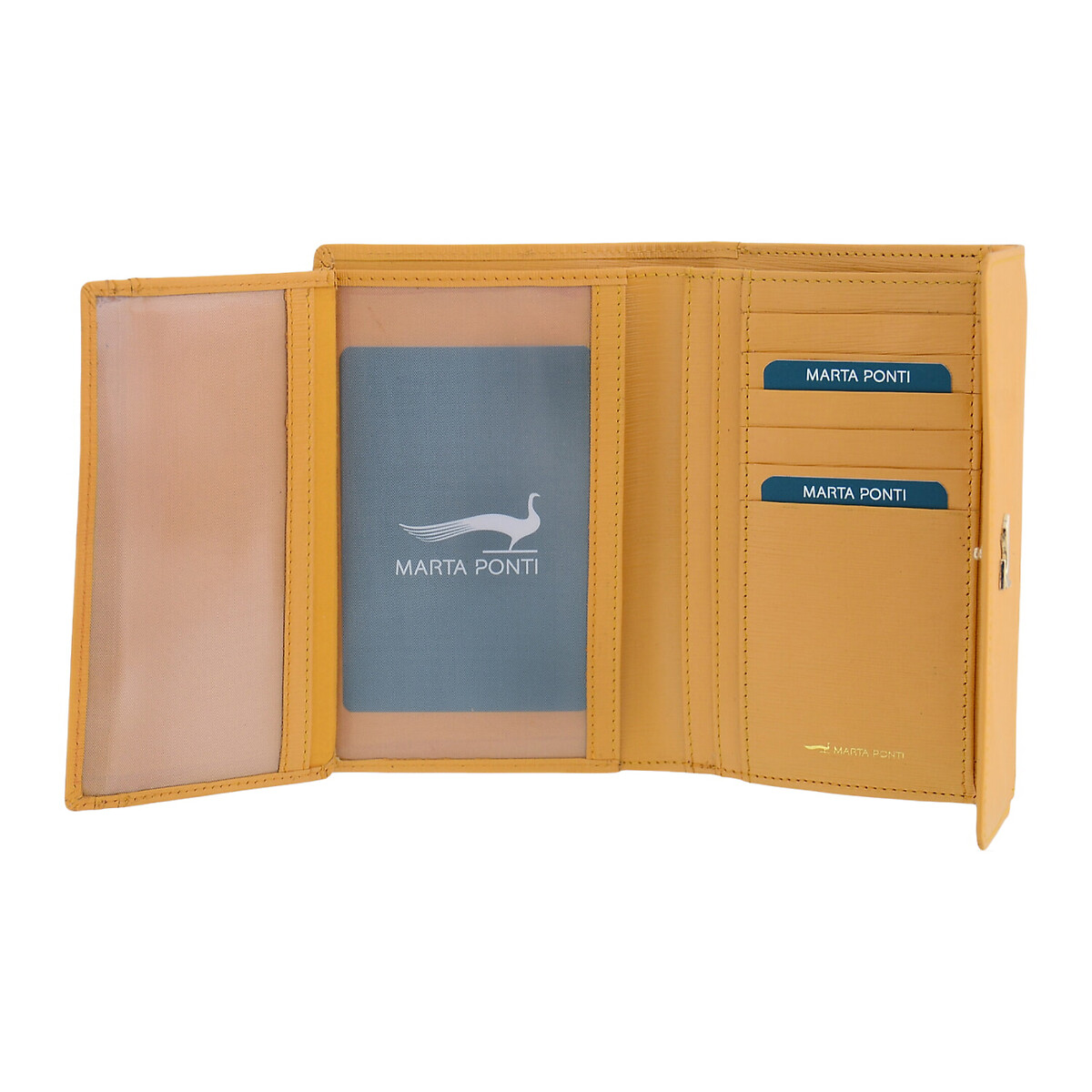 Porta-moedas Sahara B44P003, Marta Ponti mostarda, MARTA PONTI