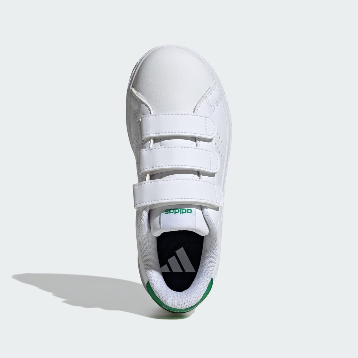 Baskets Advantage Base 2.0 blanc/vert, ADIDAS SPORTSWEAR