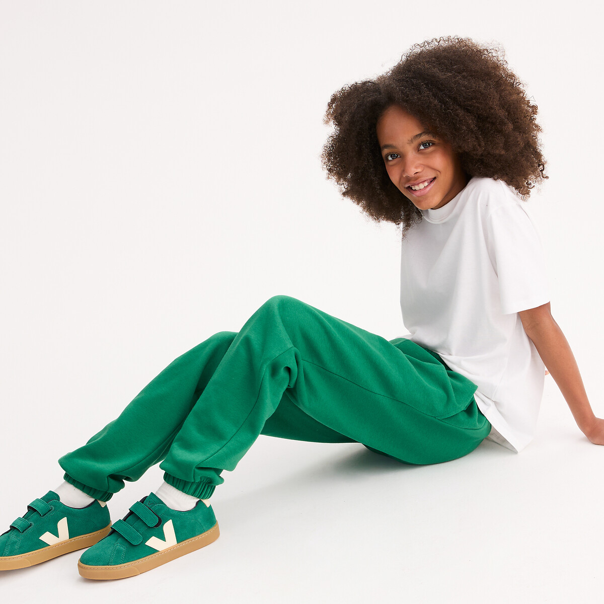Tuta da jogging oversize in morbida e calda felpa 90009778, LA REDOUTE COLLECTIONS
