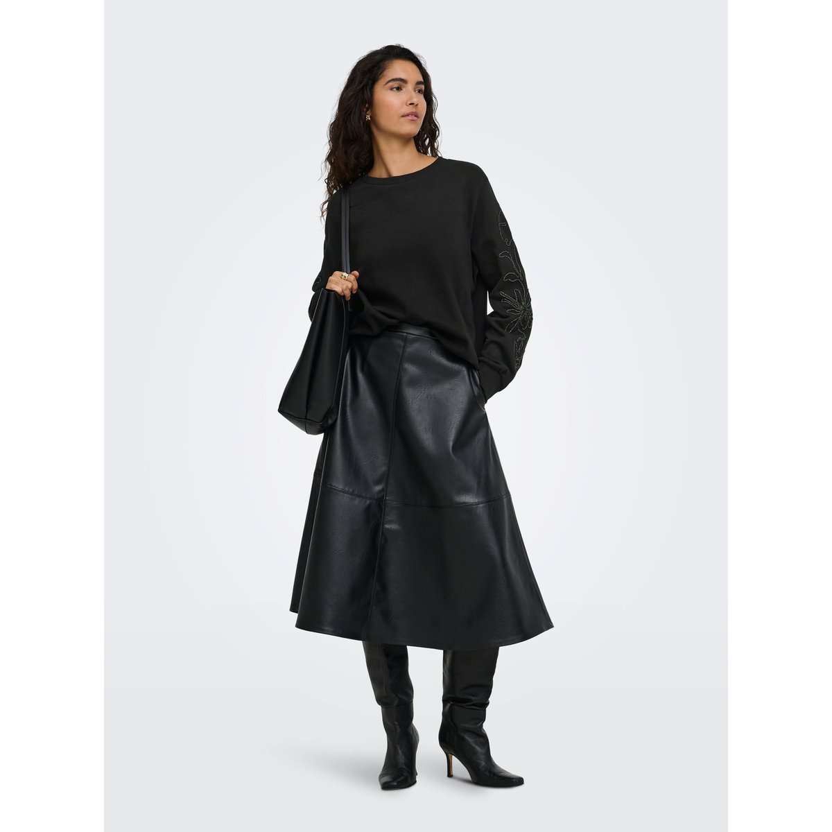 Sweat-Shirt black 1, JDY